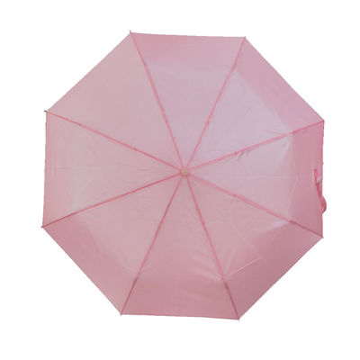 Manual Open Lightweight 21 &quot;* 8K 3 Foldable Umbrella