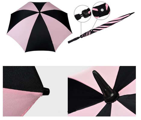 คู่มือเปิด Windproof Pongee จับตรงร่มผู้หญิง Design