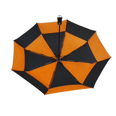 พิมพ์ Windproof UV Protection Pongee Double Canopy Umbrella