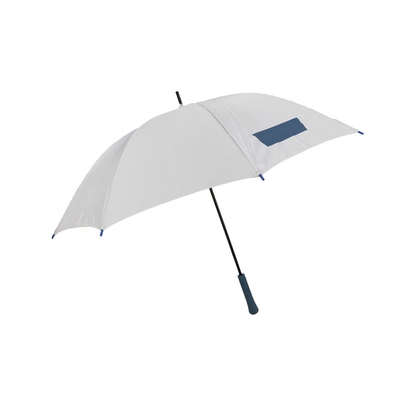 คู่มือ Windproof แบบตรงเปิด 190T Pongee Fabric Umbrella