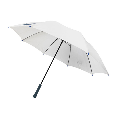 คู่มือ Windproof แบบตรงเปิด 190T Pongee Fabric Umbrella