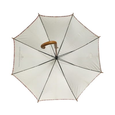 โปรโมชั่นเพลาไม้เปิดอัตโนมัติ Pongee Umbrella