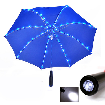 TUV มือถือ Clear POE LED Flash Light Umbrella
