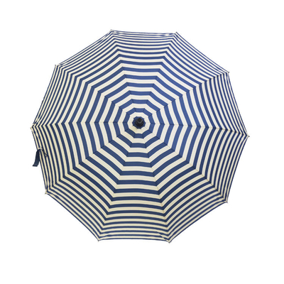 10 Ribs Auto Open Umbrella ร่มกันแดดโครงไฟเบอร์กลาส