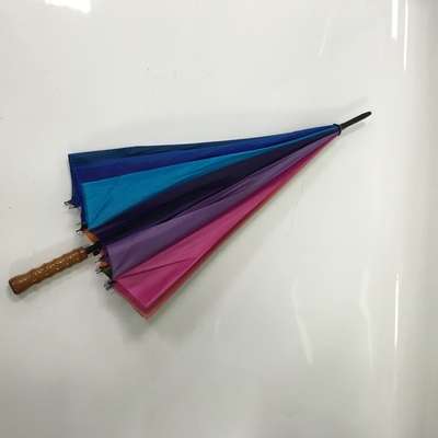 16 สี สายร่มสายรุ้ง โลหะแกนไม้มือโปงกี Cover