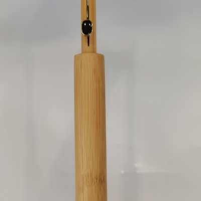 การคุ้มครองสิ่งแวดล้อม Super Light Wood Umbrella ริบไฟเบอร์กลาส เปิดอัตโนมัติ 23 นิ้ว 8 แพนล็อค