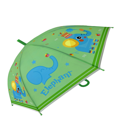 OEM Dome Catoon Kids Umbrella With Metal Shaft And Fiberglass Ribs รุ่นที่ใช้ในงานในประเทศอเมริกา