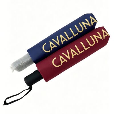 21 นิ้ว 3 พับ อัตโนมัติเปิดและปิดร่มผ้า Pongee ด้วยพิมพ์ดิจิตอล พิมพ์รูปม้า