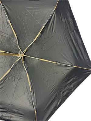 Classic Windproof 5-Fold Manual Umbrella, Black Coated Canopy, Business Gift with Custom Printing
