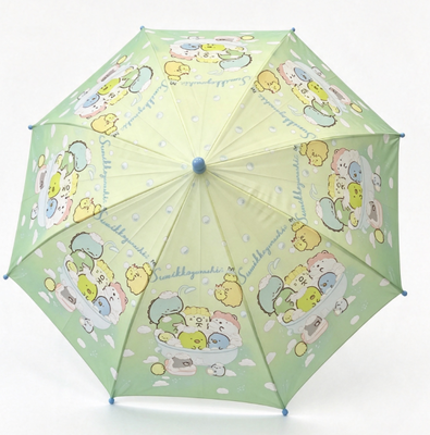 ร่มกันฝนสำหรับเด็ก ปลอดภัย กันน้ำ ขอบมน 8 ซี่ สำหรับเด็ก ป้องกันฝน