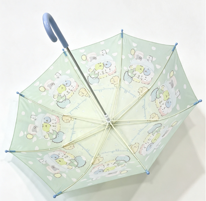 ร่มกันฝนสำหรับเด็ก ปลอดภัย กันน้ำ ขอบมน 8 ซี่ สำหรับเด็ก ป้องกันฝน