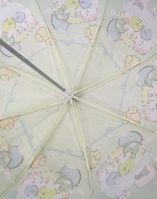 ร่มกันฝนสำหรับเด็ก ปลอดภัย กันน้ำ ขอบมน 8 ซี่ สำหรับเด็ก ป้องกันฝน