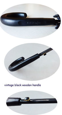 8mm Metal Shaft ร่มตรง Windproof สำหรับผู้หญิง