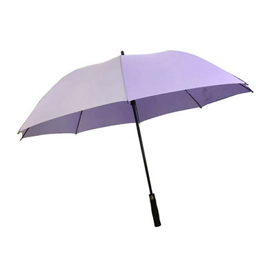 ด้ามจับ EVA ไฟเบอร์กลาส Shaft Windproof Golf Umbrellas