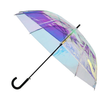 เปิดอัตโนมัติ Holographic Mylar Magicbrella POE Umbrella